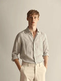 Plain linen shirt